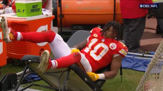 Kansas City Chiefs RB Isaiah Pacheco vs. Las Vegas Raiders